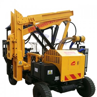 post pile driver  ramming machine